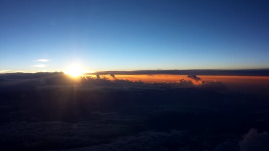 Clouds sun