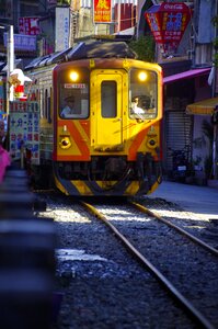 Street photography rail train