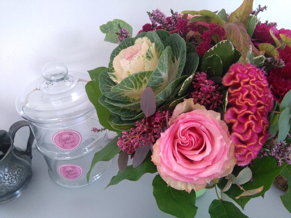 Cabbage ornamental candy dishes wedding