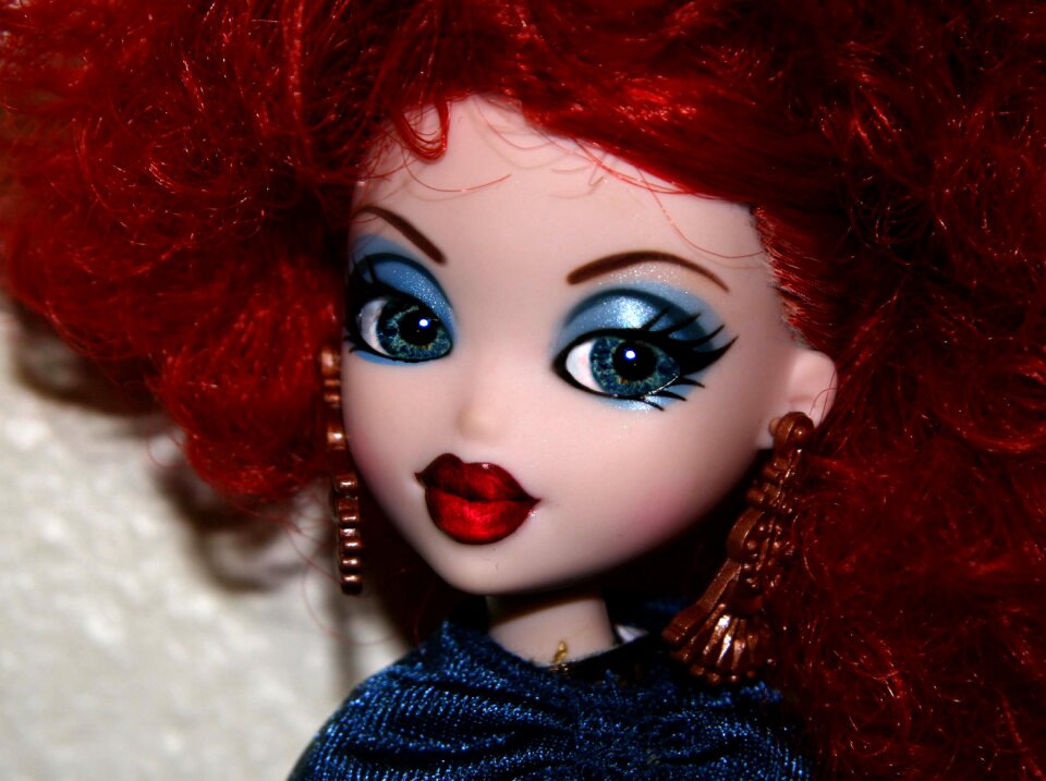 Hairstyle head toys