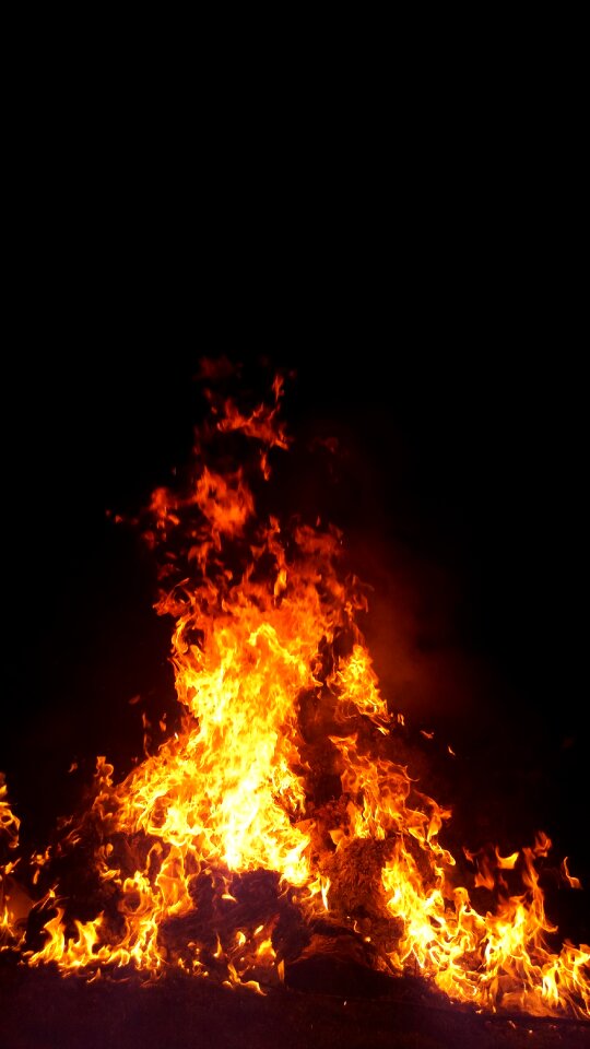 Heat hot bonfire photo