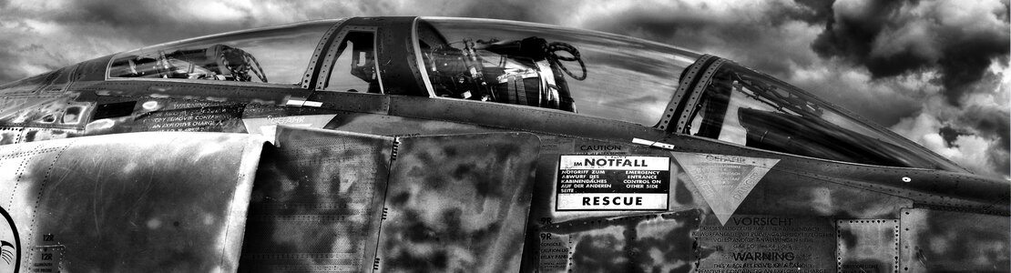 Phantom cockpit hdr photography photo