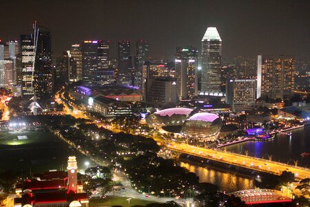 Night cityscape photo