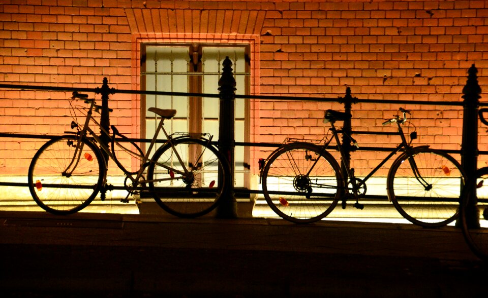 Turned off railing facade