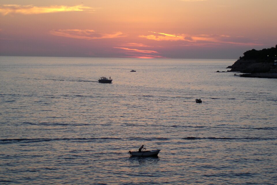 Mediterranean coast summer