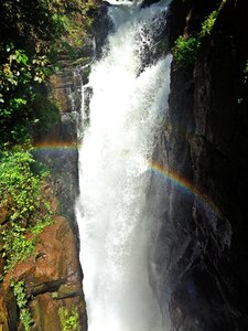 Waterfall river screen photo