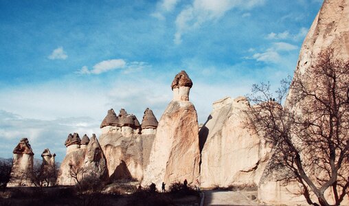 Bell fairy chimneys landscape