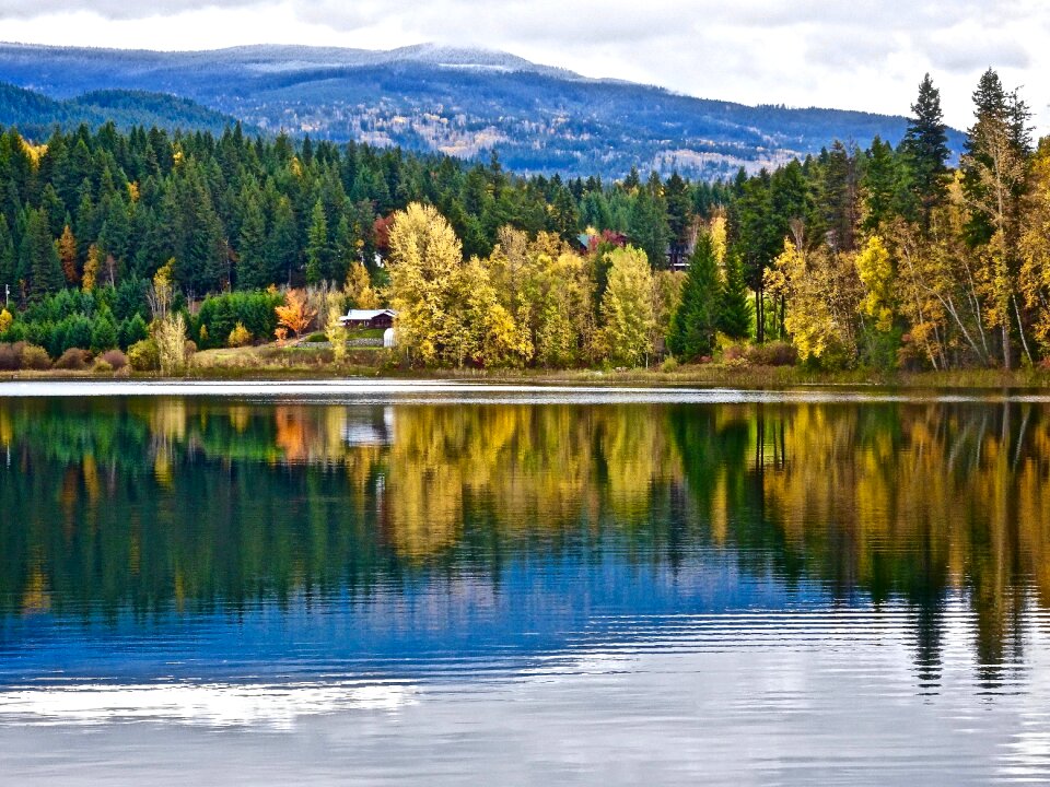Landscape scenery peaceful