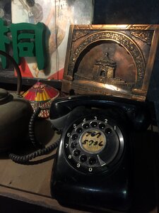 Retro phone restaurant