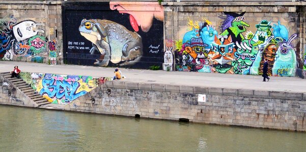Wall painting art mural