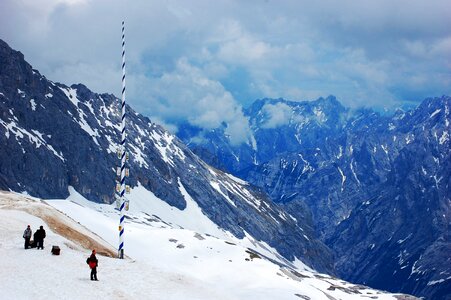 Snow mountain germany