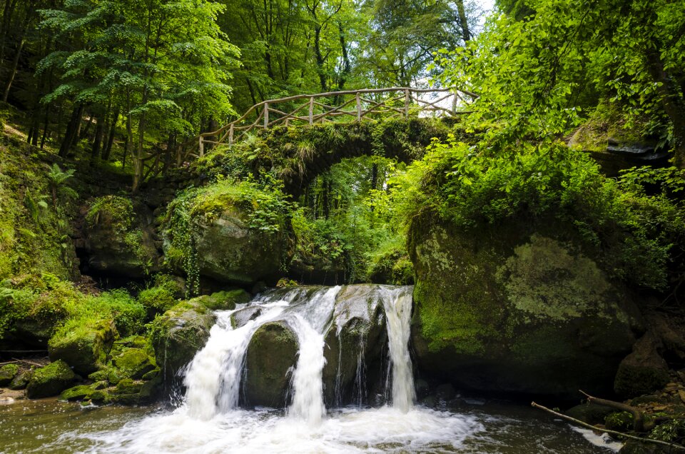 Fall water waterfall