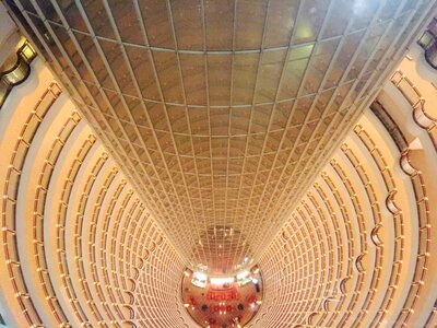 Jin mao tower shanghai skyscraper photo