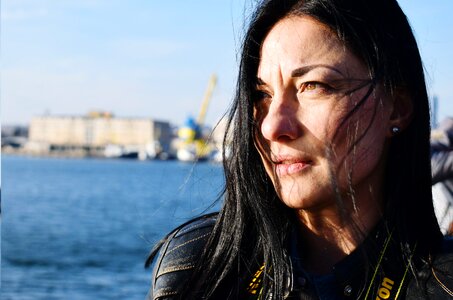 Sea beautiful portrait
