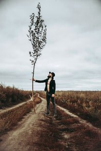 Godot grey sky road