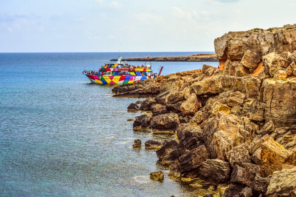 Rugged coast erosion