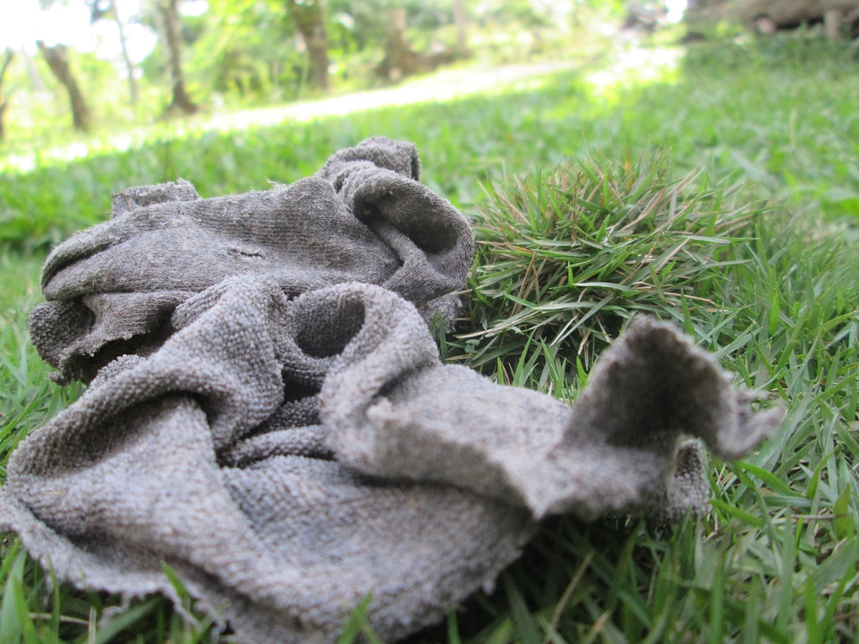 Fabric material rough