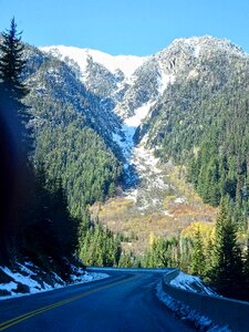 Wilderness travel landscape
