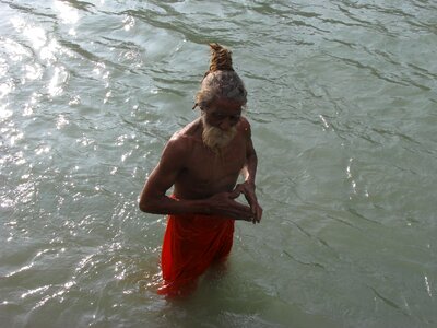 Ganga sadhu
