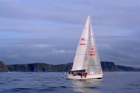 Genoa mainsail sail