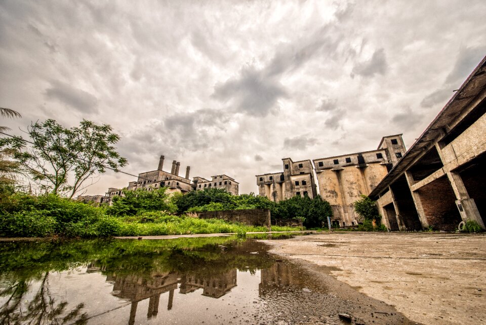 Ruins workshop wide angle