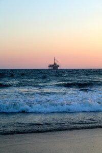 Oil rig gas industry
