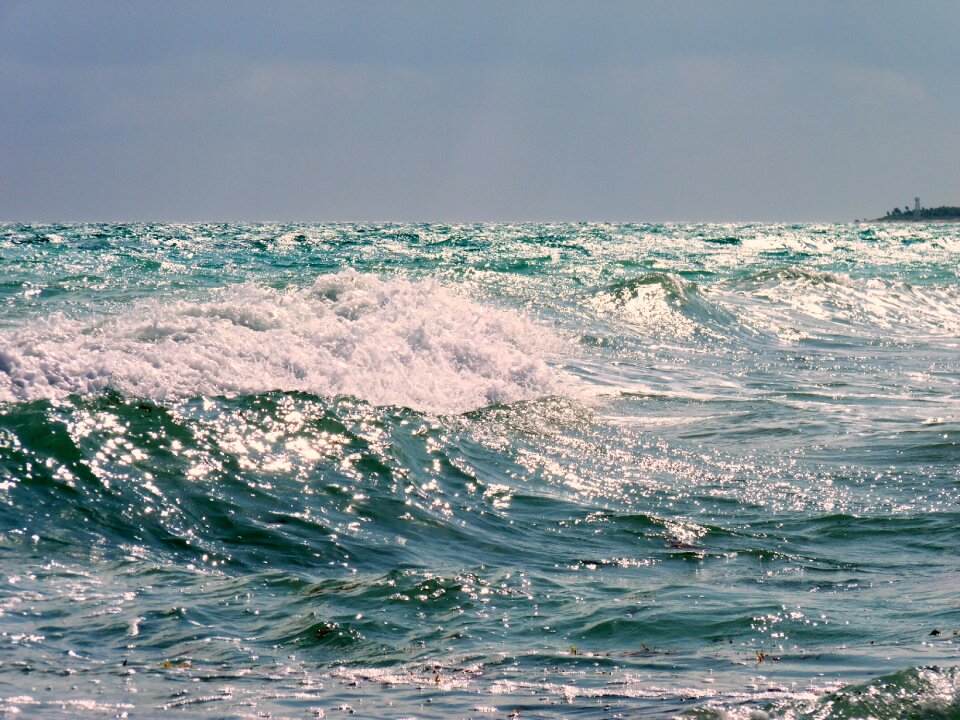 Waves nature peaceful