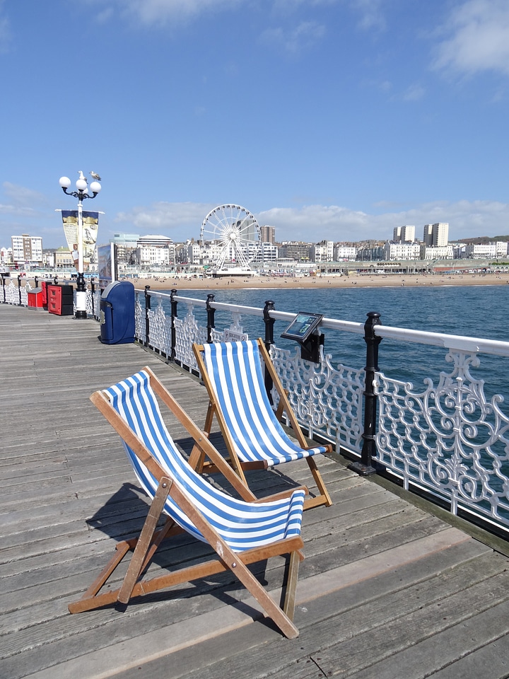 Brighton pier seaside sea