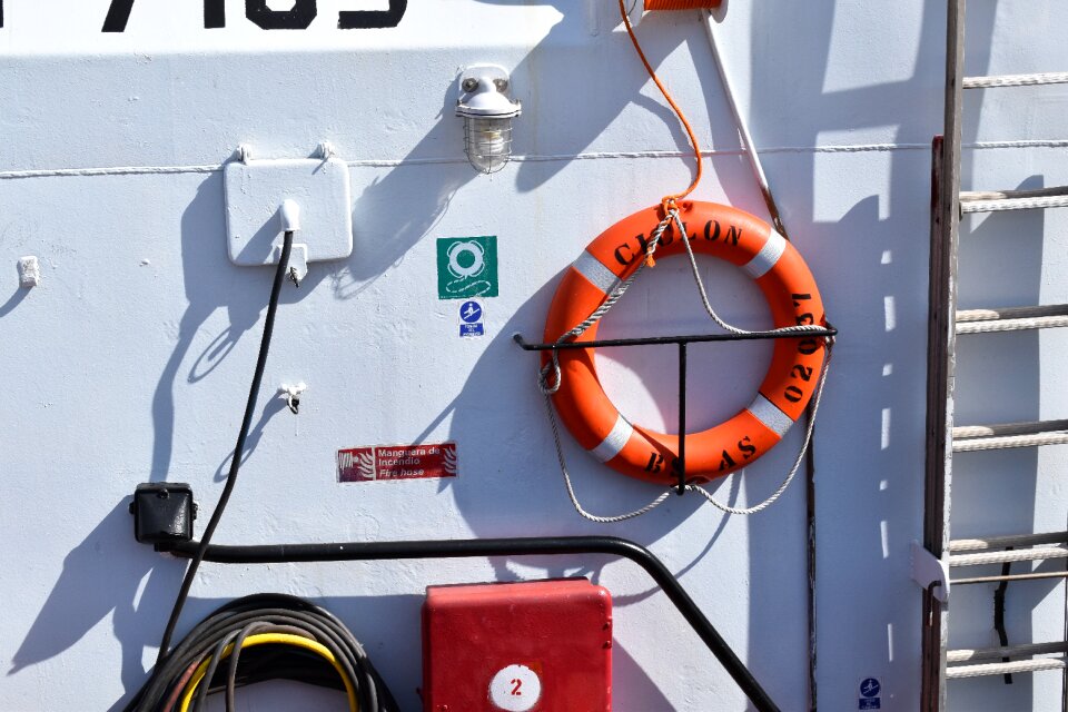 Fishing security ladder