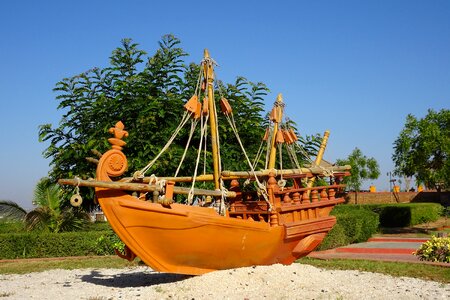 Replica tourism vessel