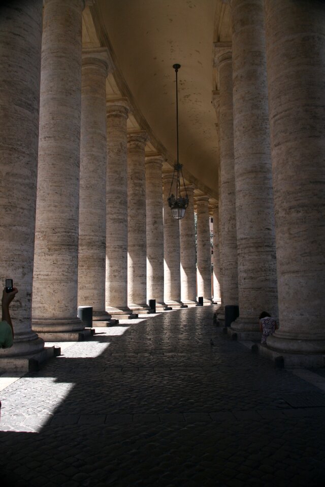Architecture st peter's basilica perspective