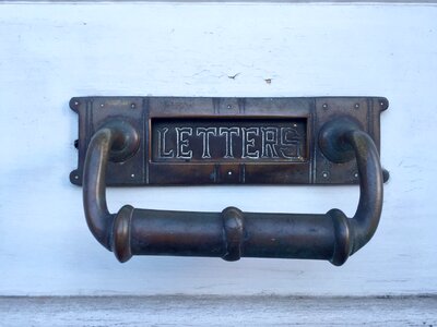 Correspondence postal mailbox photo