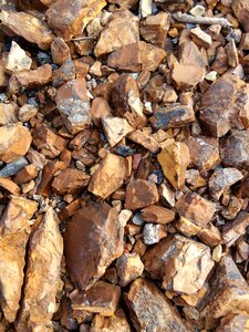 Gravel messy angular