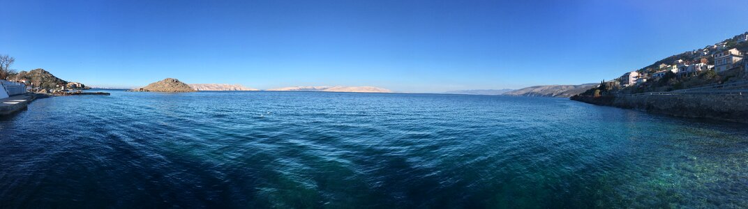 Panorama sea water