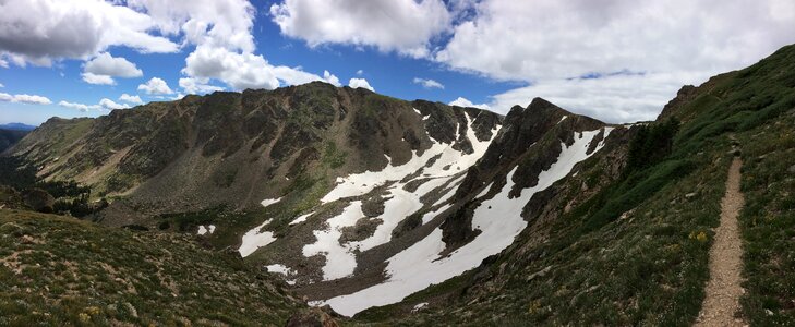 Summer snow