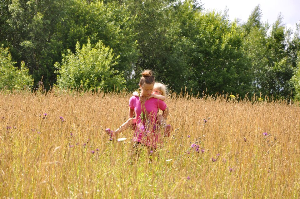 Childhood summer holiday