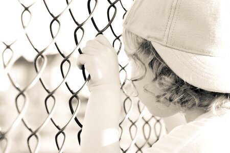 Sad young child sadness