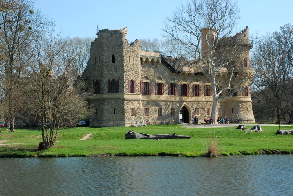 The lednice valtice cultural landscape area spring castle