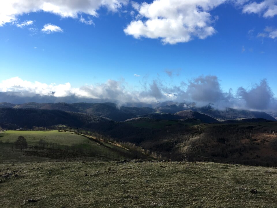 Mountains landscape pyrenees