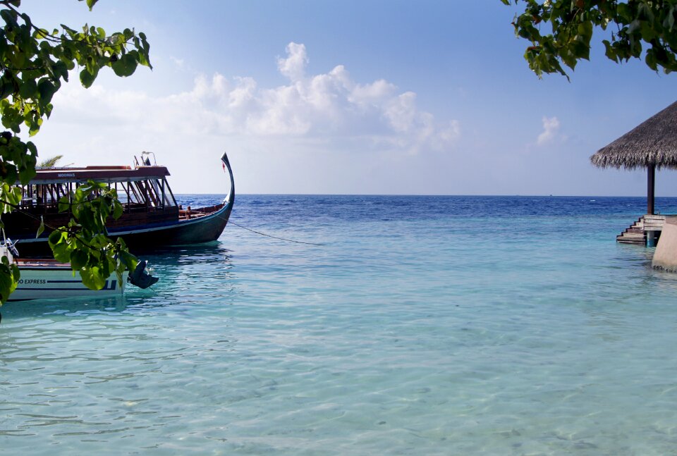 Sea water sky