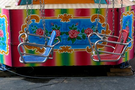 Carousel folk festival ride