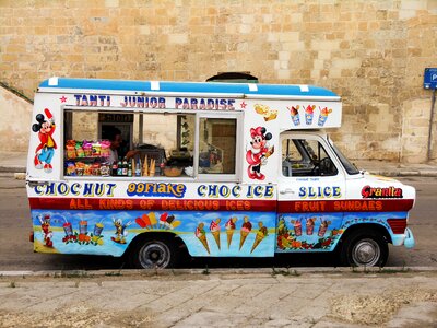 Ice cream sales gelaterie candy photo