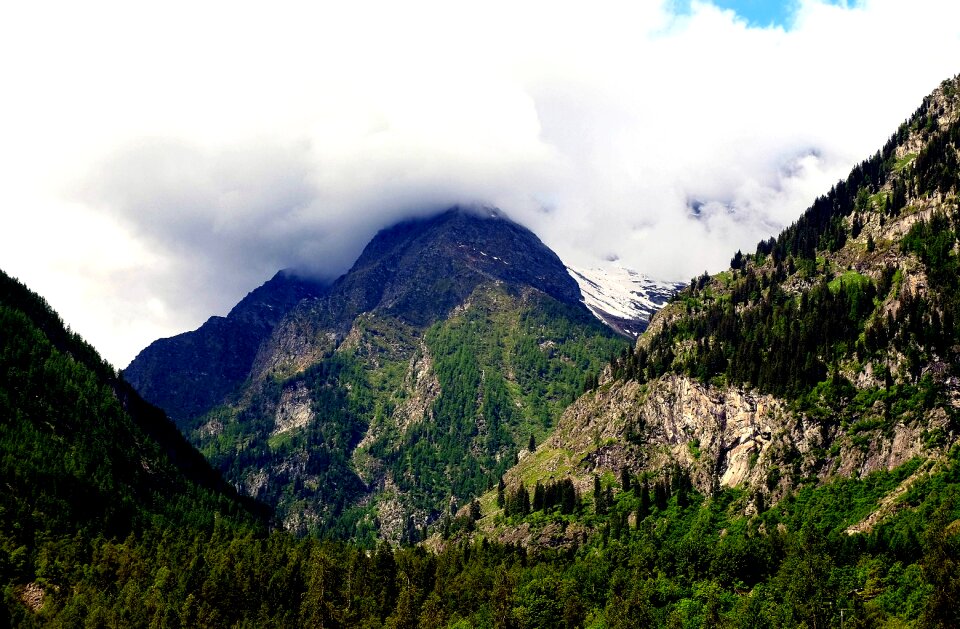Italy landscape sky