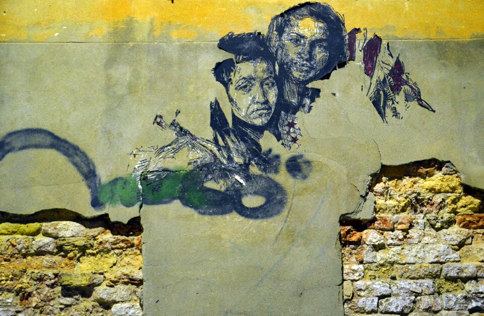 Art wall painting wall