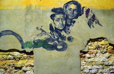 Art wall painting wall