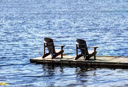 Summer cottage water photo