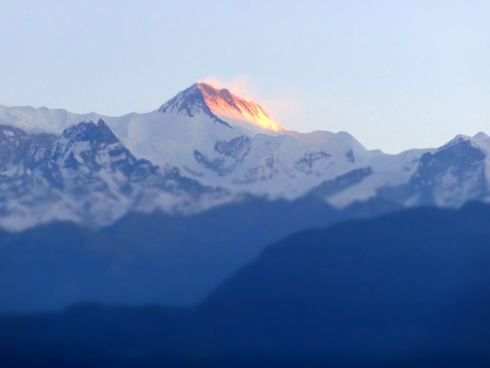 Himalayas nature sunrise