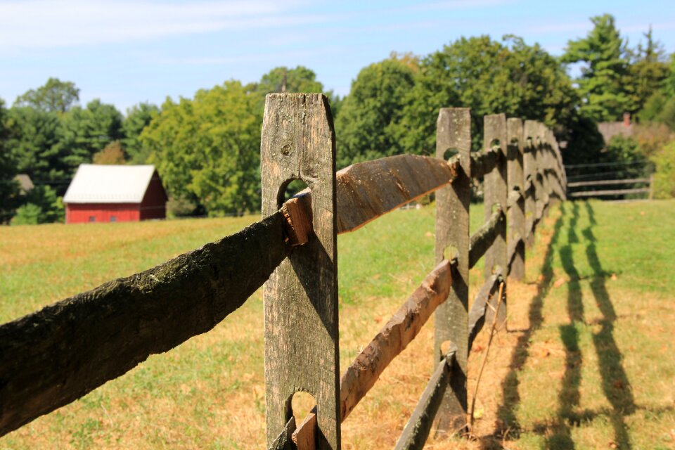 Wood farm old