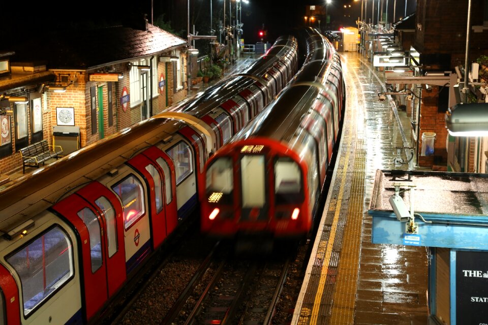Underground trains epping