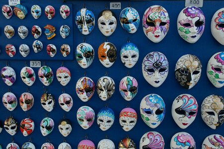 Masks souvenir venice
